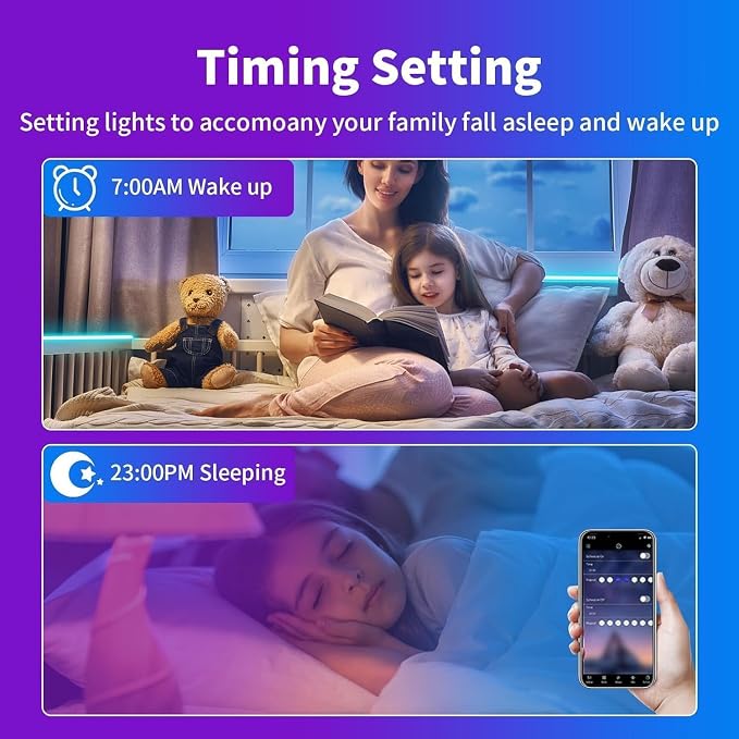 iNextStation RGB Neon LED Strip Lights, 16.4FT 12V Flexible Rope Lights Color Changing Multiple Modes Control with APP & Remote,IP65 Waterproof Neon Lights for Bedroom Decor