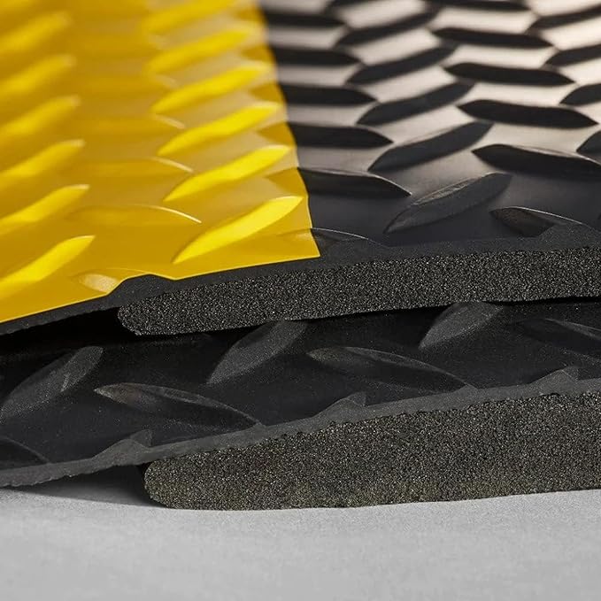 Nisorpa Anti Fatigue Mats Industrial 2' x 5' Ergonomic Standing Mat 15/16" Extra Thick Shop Floor Mat Kitchen Mats Heavy Duty Commercial Diamond Plate Support for Leg & Back Pain