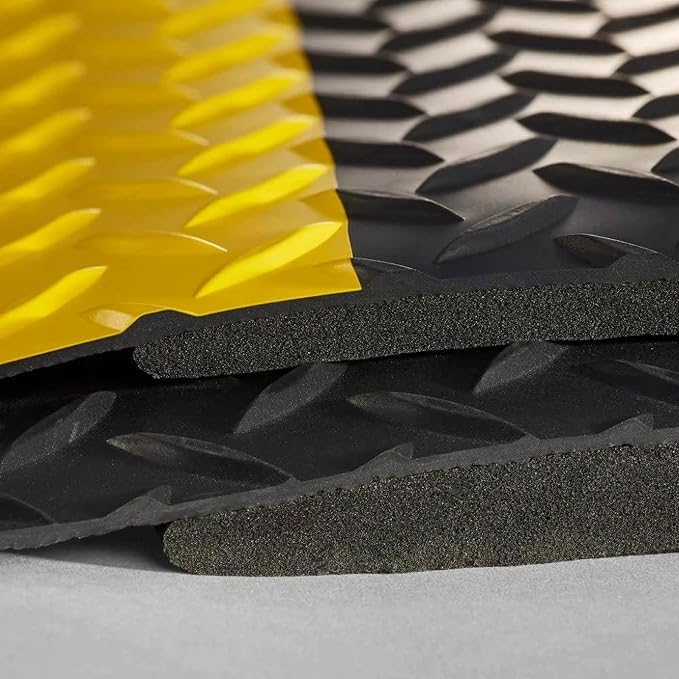 Nisorpa Anti Fatigue Mats Industrial 3' x 6' Ergonomic Standing Mat 15/16" Extra Thick Shop Floor Mats Kitchen Mats Heavy Duty Commercial Diamond Plate Support for Leg & Back Pain