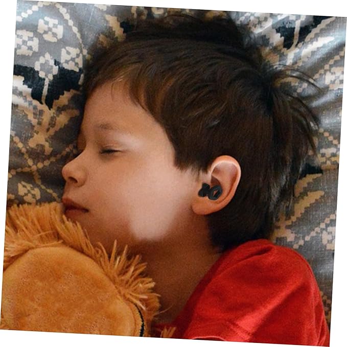 Mikinona 3 Pairs Soft Silicone Noise Cancelling Sleeping for Travel Concerts Focus Sound Insulation Reusable Comfortable Noise Reduction