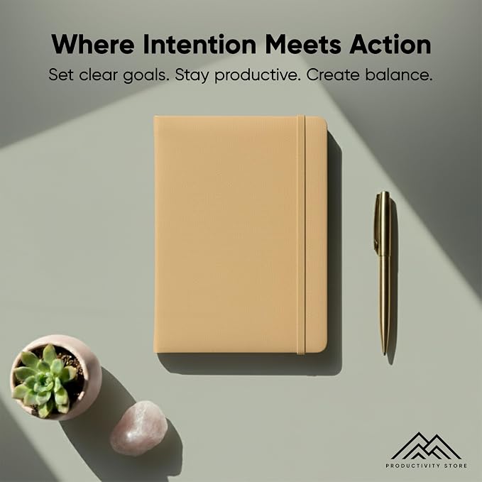 Dated, 2026 Planner, 5.8” x 8.3” - The #1 Productivity Planner to Achieve Your 2026 Goals - Planner 2026-2027 by PRODUCTIVITY STORE (A5, CREAM)