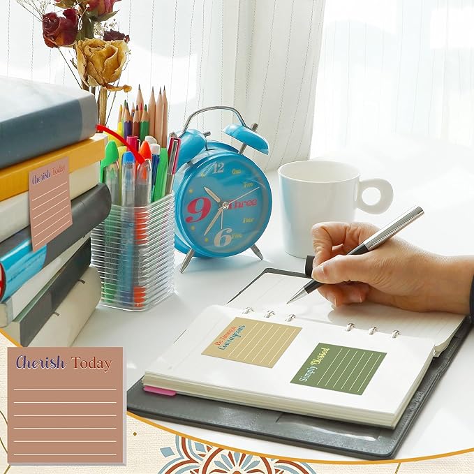Yinder 24 Pcs Inspirational Sticky Notes Thank You Gift Motivational Sticky Note Pad Employee Appreciation Gift Bulk for Staff Coworker Teacher Nurse Office Groups 3 x 3'' (Bible,Boho)