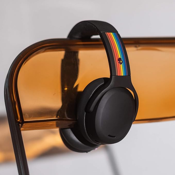 Skullcandy Crusher ANC 2 Wireless Over-Ear Bluetooth Headphones with Multi-Sensory Bass, Active Noise Cancelling, Up to 60 Hours Battery, Microphone for iPhone Android - All Love 2026