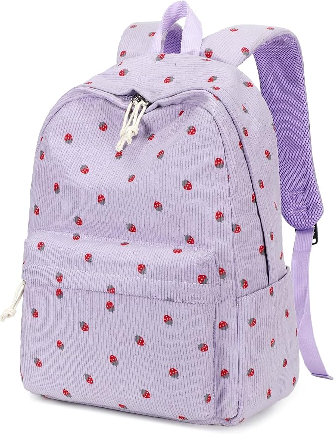 Bluboon School Backpack Set Girls Womens Laptop Bookbag Casual Daypack Fits 15 inch Laptop with Lunch Tote Bag and Pencil Bag