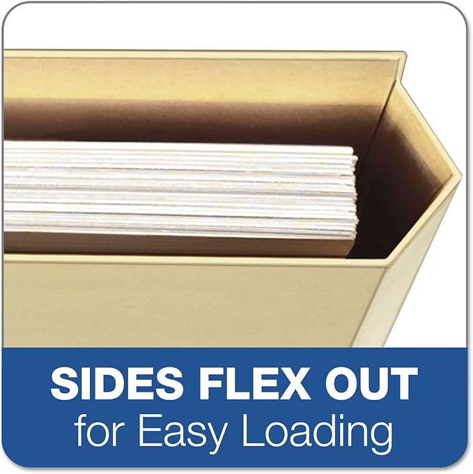 Pendaflex Globe-Weis/Pendaflex File Folder Pockets, 150 Sheet Capacity, Letter Size, Double Top, 1/3 Cut Tabs, Assorted Colors, 10 Pack (FP153L10 ASST)