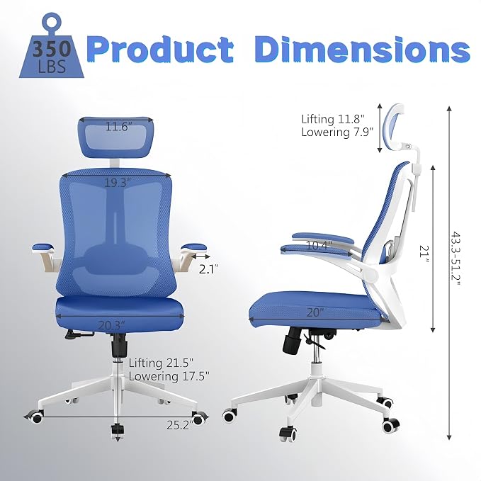 Office Chair (Blue)