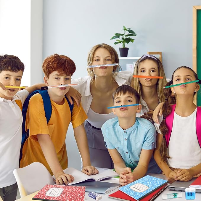 Gilprop 2 Set 2026 School Supplies Kit, 47 Pcs Per Set Back to School Supplies Primary Middle College Bundle Essential Stuff Bulk Pen Notebook Stationery for Kid Student Girl Teen Classroom Boy