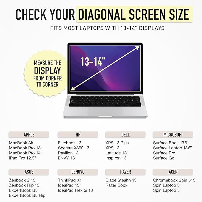 VANDEL - The Original Puffy Laptop Sleeve 13-14 Inch. White Laptop Sleeve for Women. Carrying Case Cover MacBook Pro 14 in, MacBook Air 13 Inch, iPad Pro 12.9, Dell, Asus, HP