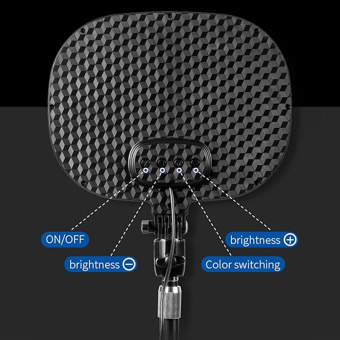 LED Ring Light for Streaming & Zoom Meetings - Dimmable Selfie Light with Tripod Stand, USB Powered Softbox for Computer, Laptop, Tablets, Phones - Video Conference Lighting Kit