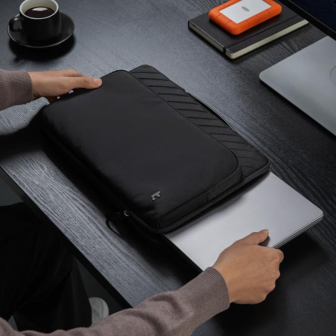 tomtoc Protective Laptop Case for 15-inch 2025 New MacBook Air M4/A3241 M3/A3114 M2/A2941, 15 Inch Microsoft Surface Laptop 7/6, Dell XPS 15 Plus, 15-in MacBook Pro, Acer HP Chromebook 14