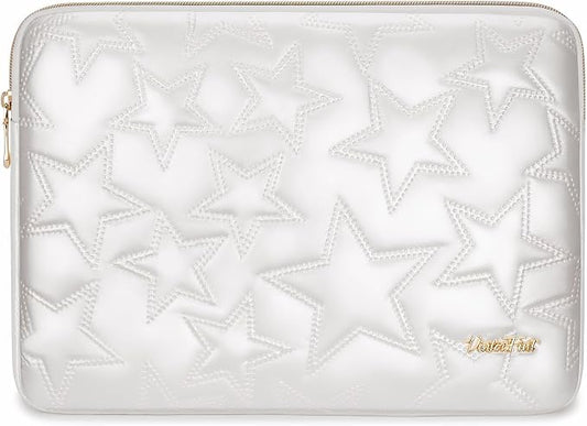 14 inch Laptop Sleeve Case for 14" MacBook Pro M5 M4 Max, Surface Laptop Studio 2, ThinkPad E14 Gen 6, IdeaPad 3i, 14.5" XPS 14, Inspiron 14, 14" Yoga Pro 7, HP Laptop Bag Cover, Off-White