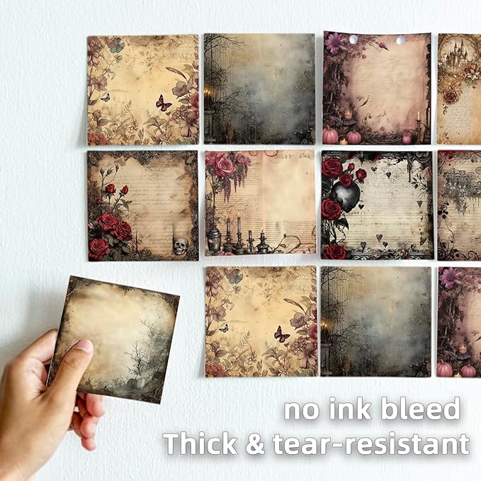 Retro 9 Pack/450 Sheets 3x3 inch Sticky Notes Set, Reusable Tearable Post it Notes and High-Adhesive Planner Notepad Desk Accessories for School, Office, and Home - Bulk Retro Stationery Gift