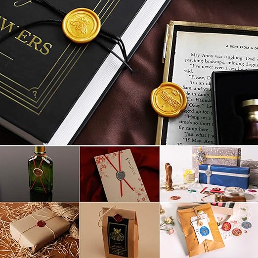 Paxcoo 26pcs Wax Seal Sticks for Stamps, Letters and Crafts - Glue Gun Sealing Wax (Assorted Colors)