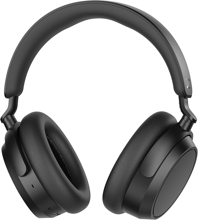 Sennheiser ACCENTUM Plus Wireless Bluetooth Noise Cancelling Headphones - Quick-Charge Feature, Up to 50HR Playtime, Adaptive Hybrid ANC, for Traveling, School & Work, Black