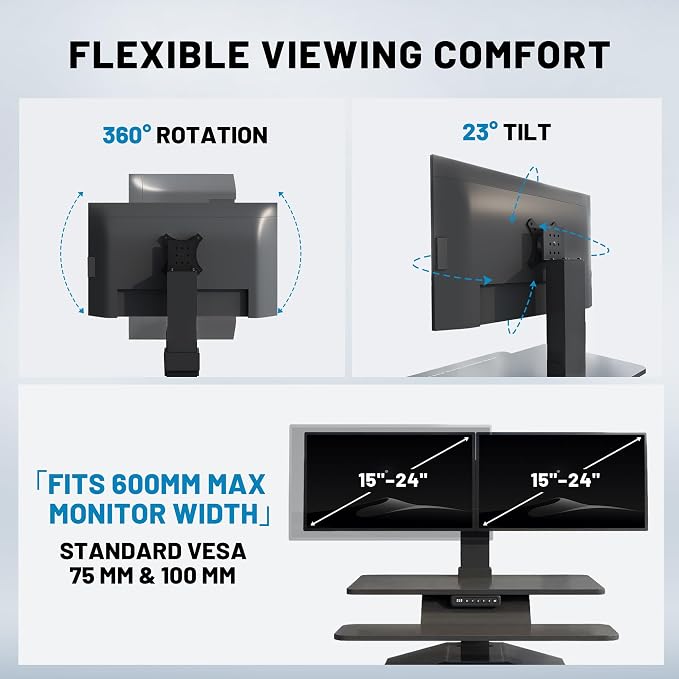 Compatible Dual Monitor Stand