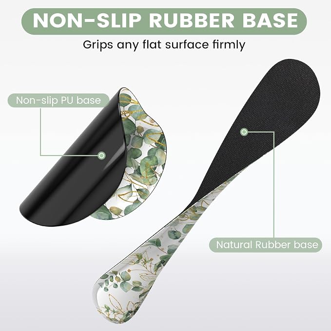 iLeadon Mouse Pad with Wrist Rest Set, Ergonomic Mousepad with Wrist Support, Easy Typing & Pain Relief, Keyboard Wrist Rest and Mouse Pad Set with Non-Slip Base for Computer Home, Eucalyptus, 3 PCS