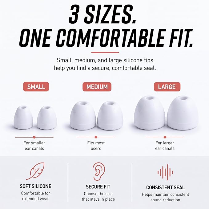 VIBES High Fidelity Concert Ear Plugs – Reusable Noise Reducing Ear Plugs for Concerts, Musicians, Raves, and Live Events – Comfortable Hearing Protection for Loud Environments