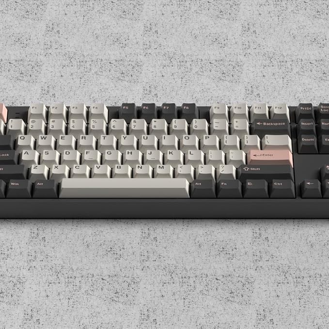 Guffercty kred Cherry Profile PBT Keycaps 156 Key Set, Oil Proof Fade Resistant Keycaps Fit 60%/65%/75%/80%/TKL/100% Mechanical Keyboard (Olive)