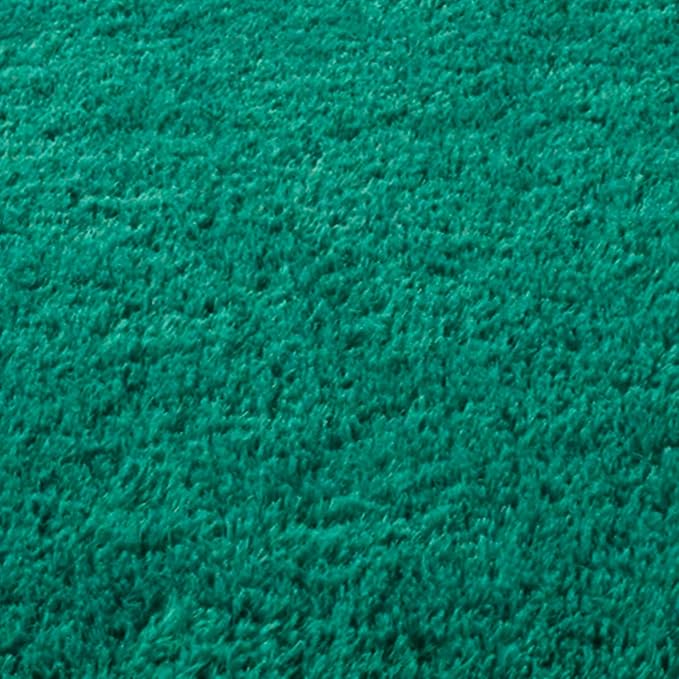 Zentavio Emerald Green Rugs for Bedroom 6x9 Dark Green Area Rugs for Living Room Fluffy Fake Grass Large Carpet for Kids Room Playroom Furry Shag Aesthetic Soft High Pile Washable Home Decor