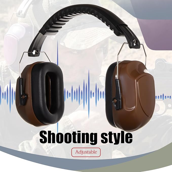 Amylove 12 Pcs Adults Kids Ear Protection Noise Cancelling Headphones Shooting Ear Muffs Bulk 27dB Noise Reduction Earmuffs Hearing Protection for Gun Range Outdoor Mowing
