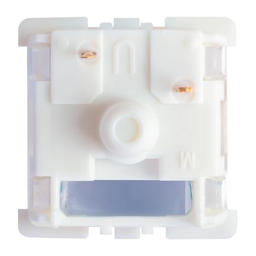 Gateron G Pro 3.0 Blue Switches for Mechanical Keyboard - 32 Pack, Pre-Lubed 3-Pin Clicky RGB Switches (60gf)