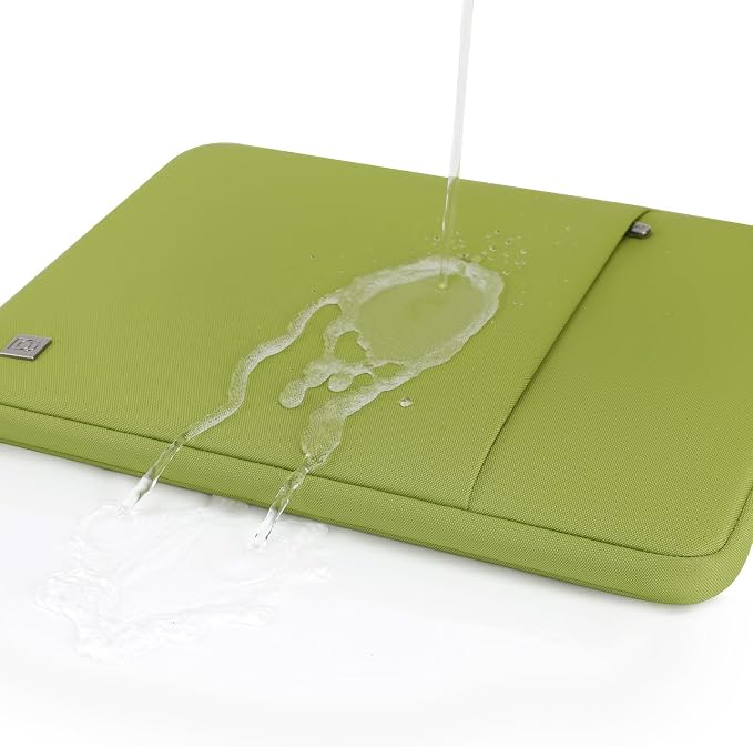 DOMISO Laptop Case Laptop Sleeve Cover for 16 inch MacBook Pro M4/M3/M2/M1 Pro/Max A3403 A3186 A2991 A2780 A2485 A2141,Compatible with 15.6 inch HP Lenovo Dell XPS 16, Tender Green