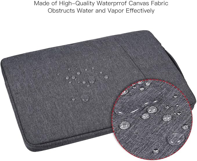 14 Inch Laptop Sleeve Case for Acer Chromebook Plus 514/ Aspire 14, HP Lenovo Dell ASUS Computer Carrying Bag, Space Grey