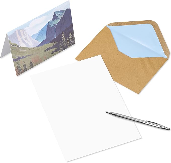 Papyrus Blank Cards with Envelopes, National Parks (20-Count)