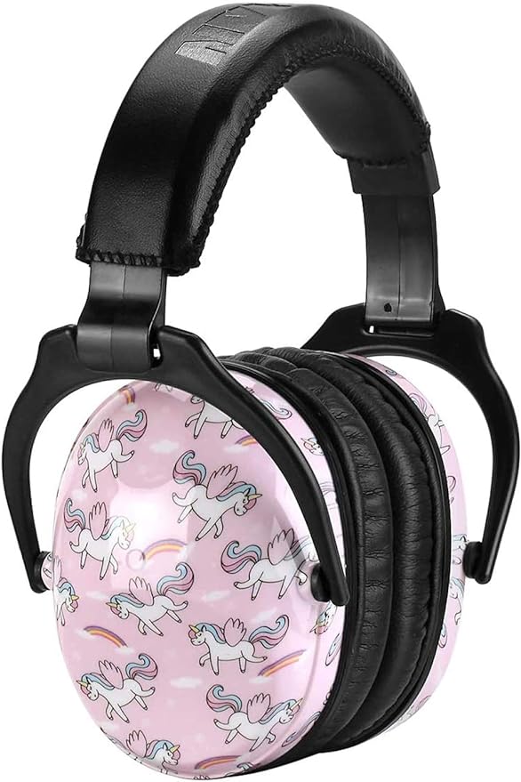 ZOHAN EM030 Kids Ear Protection, Noise Cancelling Headphones Ear Muffs for Autism Sensory, Safety Noise Reduction Hearing Protection for Monster Truck/Concerts/Fireworks/Air Shows