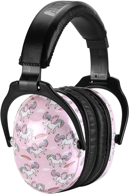 ZOHAN EM030 Kids Ear Protection, Noise Cancelling Headphones Ear Muffs for Autism Sensory, Safety Noise Reduction Hearing Protection for Monster Truck/Concerts/Fireworks/Air Shows