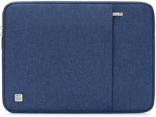 NIDOO 17 inch Laptop Sleeve 17.3 inch CarryingCase Protective Computer Cover Bag for HP Gaming Pavilion 17 / ZBook Fury 17.3 G8 / Asus ZenBook Pro 17 / Lenovo Legion 5i / IdeaPad 3 Gen 7, Blue