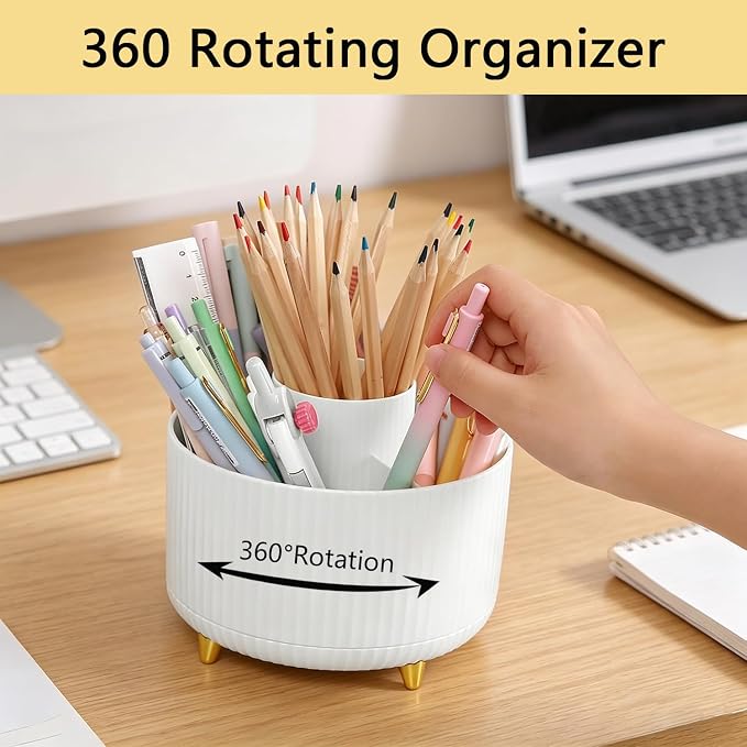 Office Supplies,White Desk Accessories,Office Supplies Set,Desk Organizer,Stapler,Tape Dispenser,Scissors,Staple Remover,Binder Clips,Staples,Ballpoint Pen,Index Tabs with Ruler,Clear Tape.10pcs