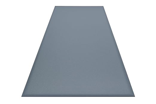 Guardian 24040601GY Soft Step Anti-Fatigue Floor Mat, Vinyl, 4'x 6', Grey