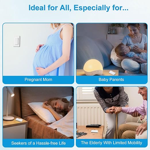 Remote Switch Outlet, GreenCyle Remote Control Plug with 2 Remotes,Wireless On/Off Light Switches Wall Mounted, 15A/1500W, TUV List, No Wiring Needed, 500ft RF Range,for Lamp,Fans,Appliances