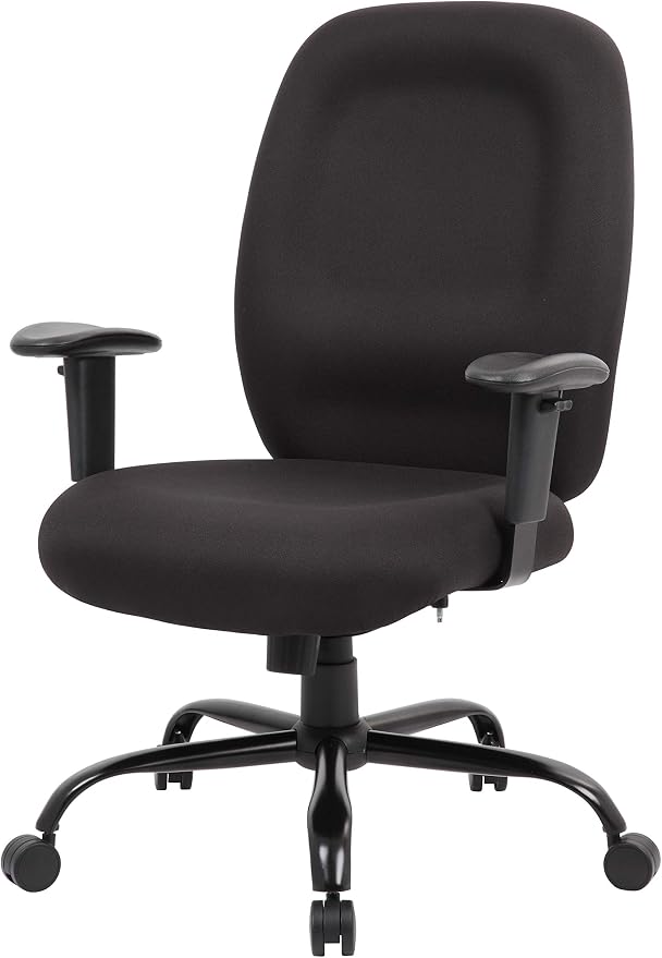 Boss Office Products Heavy Duty Task Chair, Black