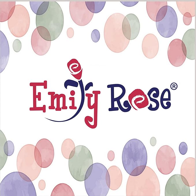 Emily Rose Girls School Set 3-PC Complete Bundle - Insulated Lunch Box + Backpack + Water Bottle with Notebook & Pencils - Ages 3-7 Back to School Supplies BPA Free Pink Hearts