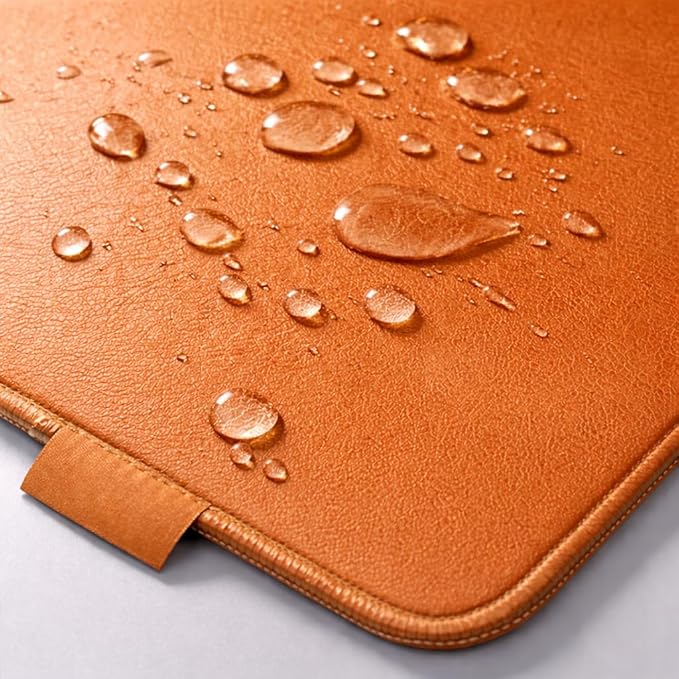Large Desk Mat 47" x 23" – Premium PVC Leather Desk Pad, Non-Slip Office & Home Workspace Mat, Water-Resistant Writing Surface, Large Desk Protector for Laptop, Keyboard & Mouse (Tan)