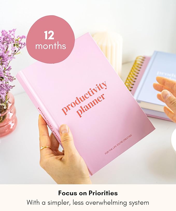 Lamare ADHD Planner for Adults Women – The Ultimate Daily Productivity Planner