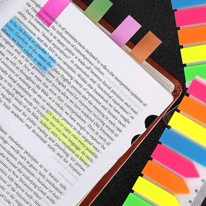 80Pcs/Set Bookmark Stationery Index Flags Office Supplies Tab Strip Label Paster Sticker Loose-Leaf Memo Pad Sticky Notes(4)