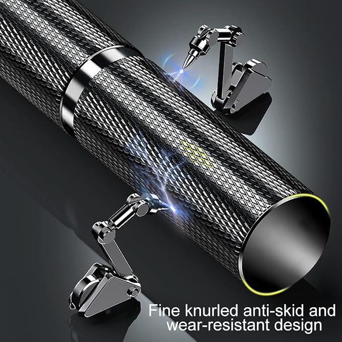 Silver Metal Hand Grip Set, 50LB-400LB No Slip Heavy-Duty Grip Strengthener Great Wrist & Forearm Hand Exerciser, Home Gym, Hand Gripper Grip Strength Trainer