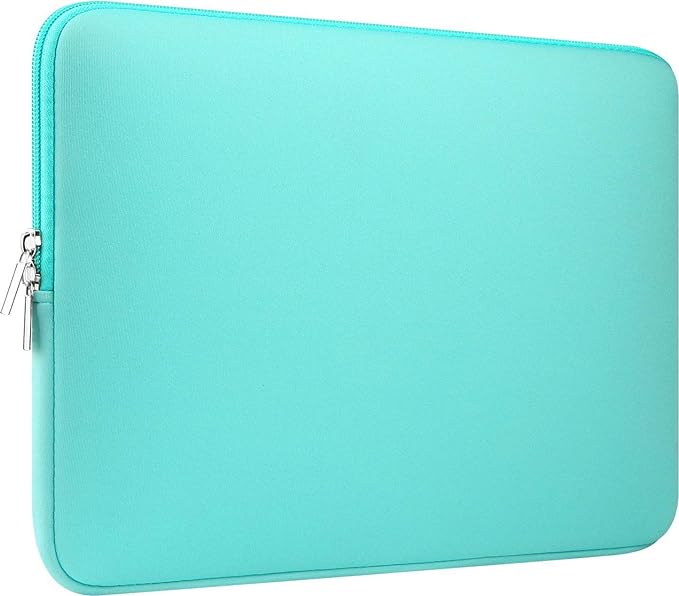 CCPK Laptop Sleeve Case for MacBook Pro 14 inch Mac Air 13 inch M4 M3 M2 M1 Compatible with Hp Lenovo Dell ASUS Computer Laptop Sleeve Bag Protective Carrying Case Cover 13-14 inch Accessories, Mint