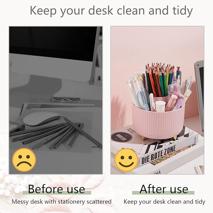 Office Supplies,School Supplies,Pink Desk Accessories,Desk Organizer,Scissors,Stapler,Tape Dispenser,Binder Clips,Staples,Staple Remover,Sticky Notes,Clear Tape,Pen,Ruler,Best Gift,11pcs