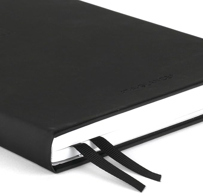 AT-A-GLANCE Undated Planner, Weekly & Monthly Goal Setting Journal, Track Progress, Create Habits, 5-3/4" x 8-1/4", Foundation, Black (FD2-200-05)