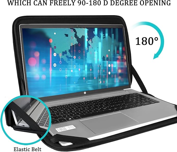 Laptop Case Sleeve 13-13.3 inch, Protective Laptop Carrying Cover Handbags Computer Bag Compatible with MacBook Pro 14 Inch,MacBook Air, Notebook Bag with Front Pocket, Black