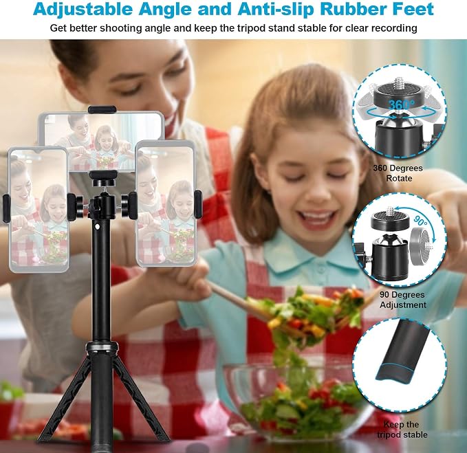 NexiGo 60FPS 1080P Webcam Kits, N660P FHD USB Web Camera with Privacy Cover and Dual Microphones, Upgraded Video Conference Lighting, Lightweight Mini Tripod, for Zoom/Skype/Teams, Pink