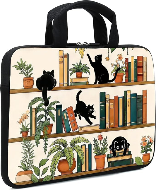 15.6" Laptop Sleeve 14" 15" 15.4" Chromebook Case Ultrabook Case Notebook Sleeves PC Messenger Bag (XM-15ST-2)