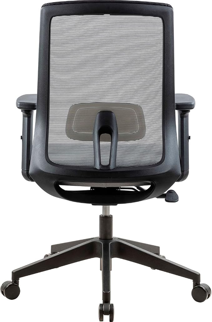 Global Industrial Mesh Task Chair with Seat Slider, Fabric, Gray