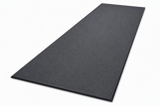 Guardian 24041201 Soft Step Anti-Fatigue Floor Mat, Vinyl, 4'x 12', Black