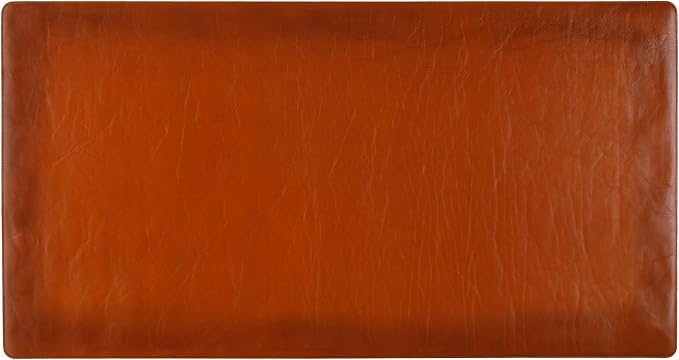 Desk Mat - Executive Real Leather Desk Pad - Large (18 3/4" X 35 3/4") | Non-Slip Leather Desk Blotter