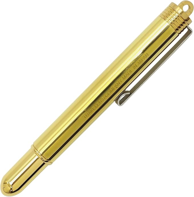 Traveler's company Brass Fountain Pen